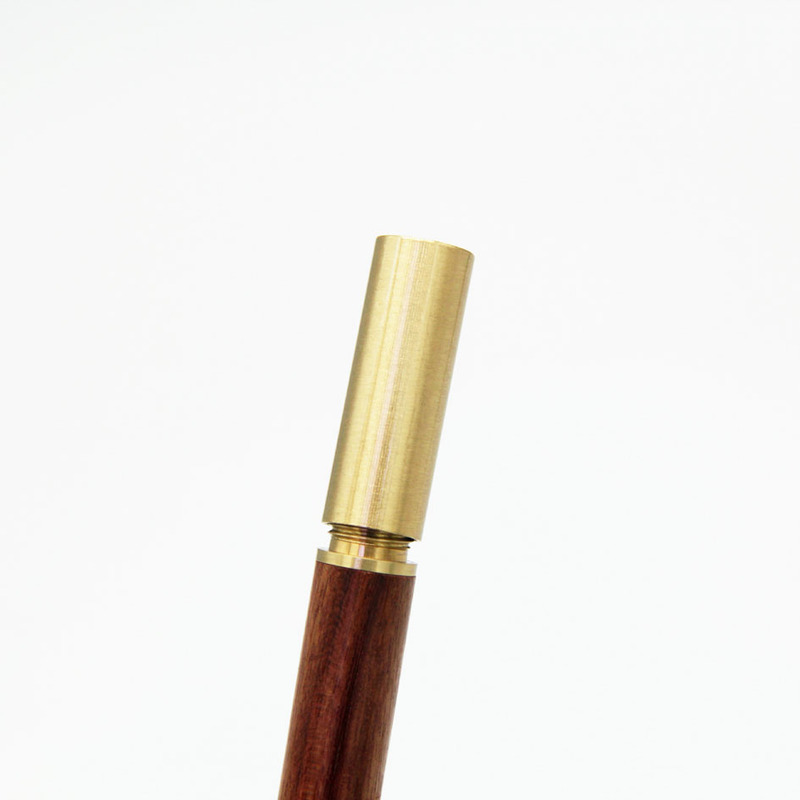 Copper Color Pen Classical wood roller pen with copper color - Shenzhen Jiangxin Pen Factory